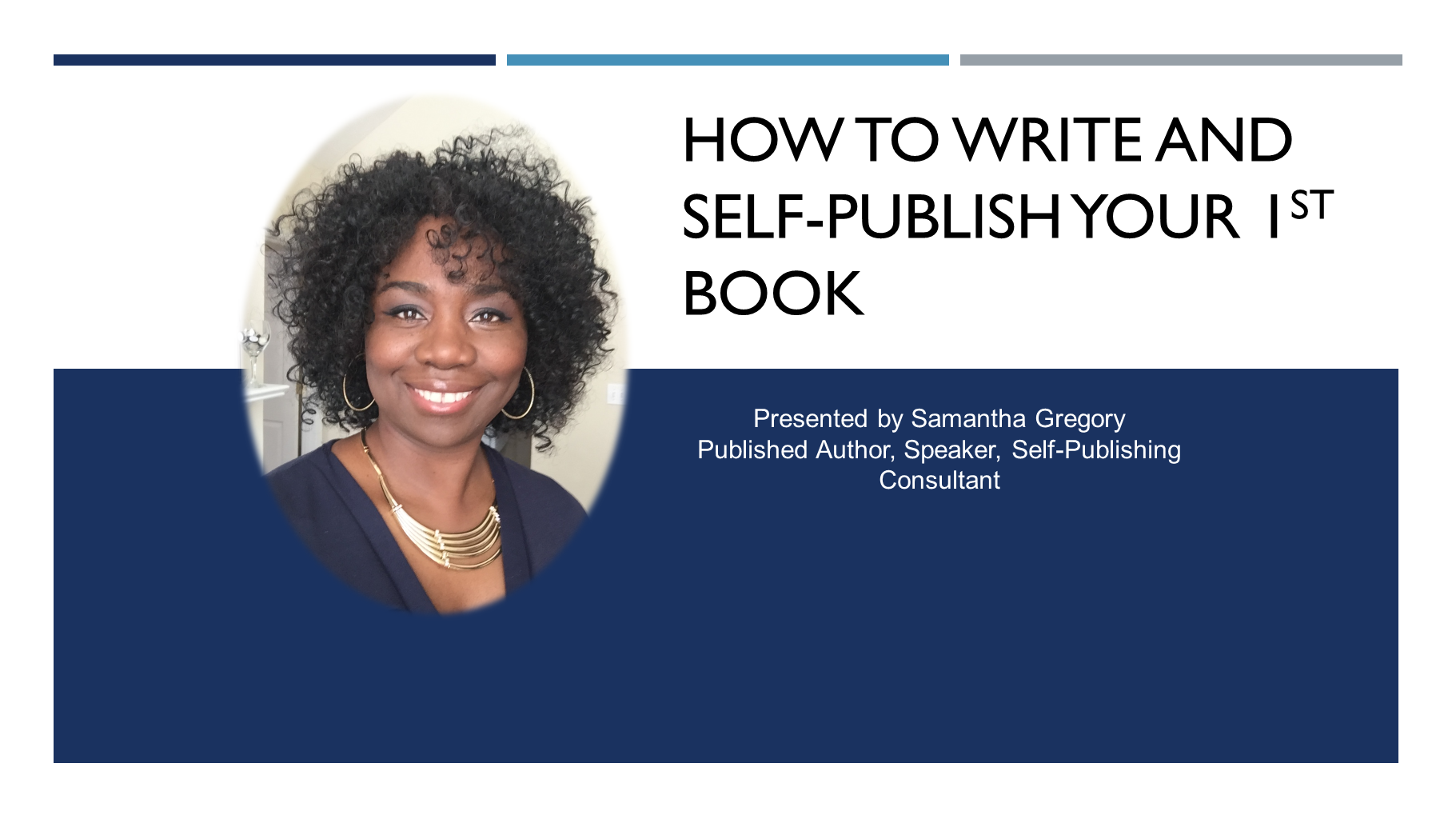 How to Write and Self-Publish Your First Book